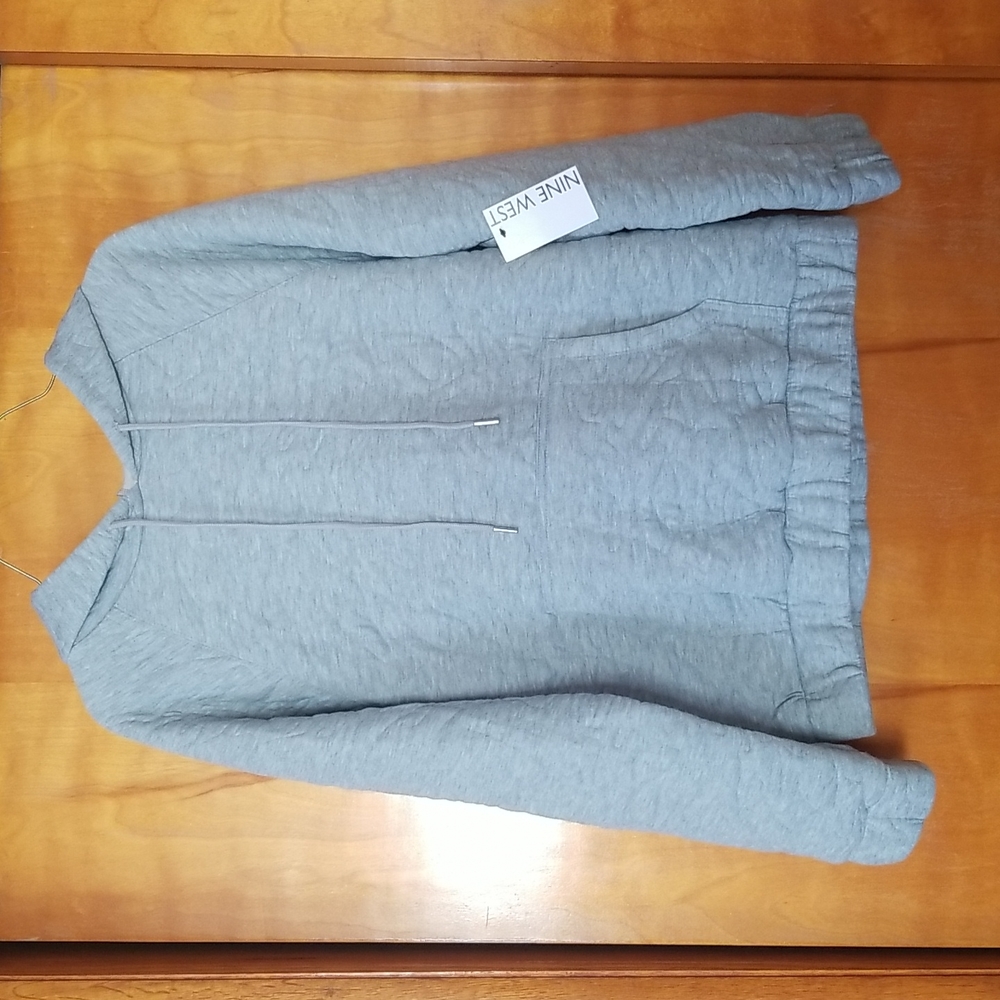 Ladies Nine West Quilted Hoodie.  Small